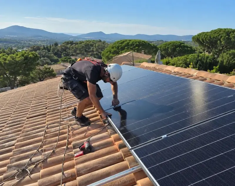 Installateur panneaux solaires Saint-Gelais — pose photovoltaïque sur toiture