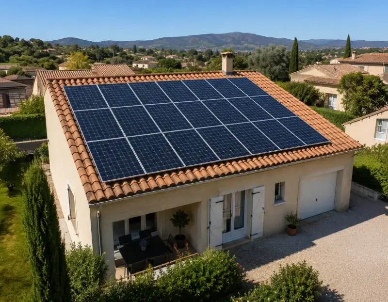 Prime à l'autoconsommation panneaux solaires Saint-Gelais — aide financière de l'État